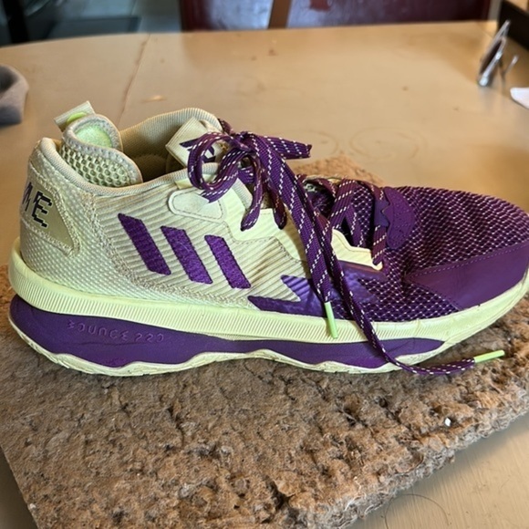 Mens Adidas Dame 8 Dame Time Yellow Mini GY0383 - Size 10 - GUC - Picture 6 of 14